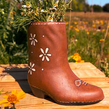 Load image into Gallery viewer, Concrete Cowboy Boot Vase
