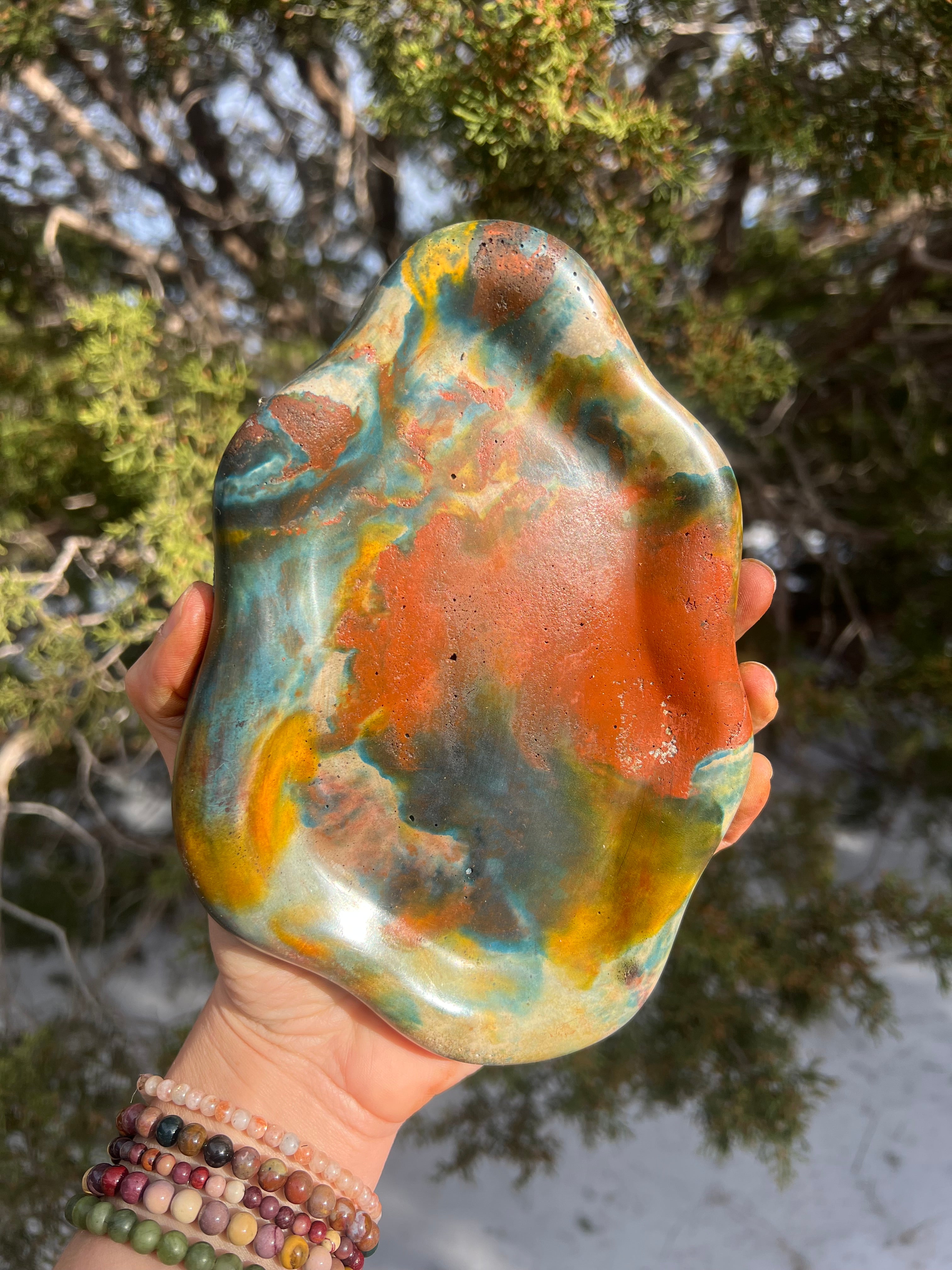 Earth Groove Concrete Tray