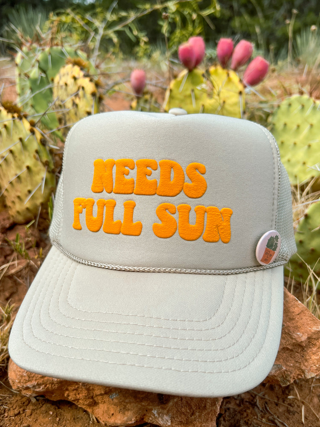 Needs Full Sun Trucker Hat