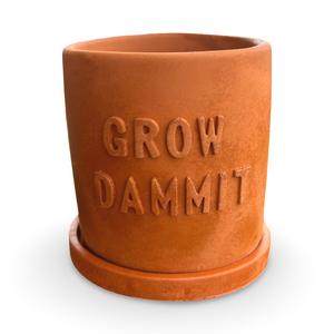 Grow Dammit Concrete Planter | Wholesale