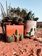 Load image into Gallery viewer, Desert Sky Square Cement Planter | Wholesale
