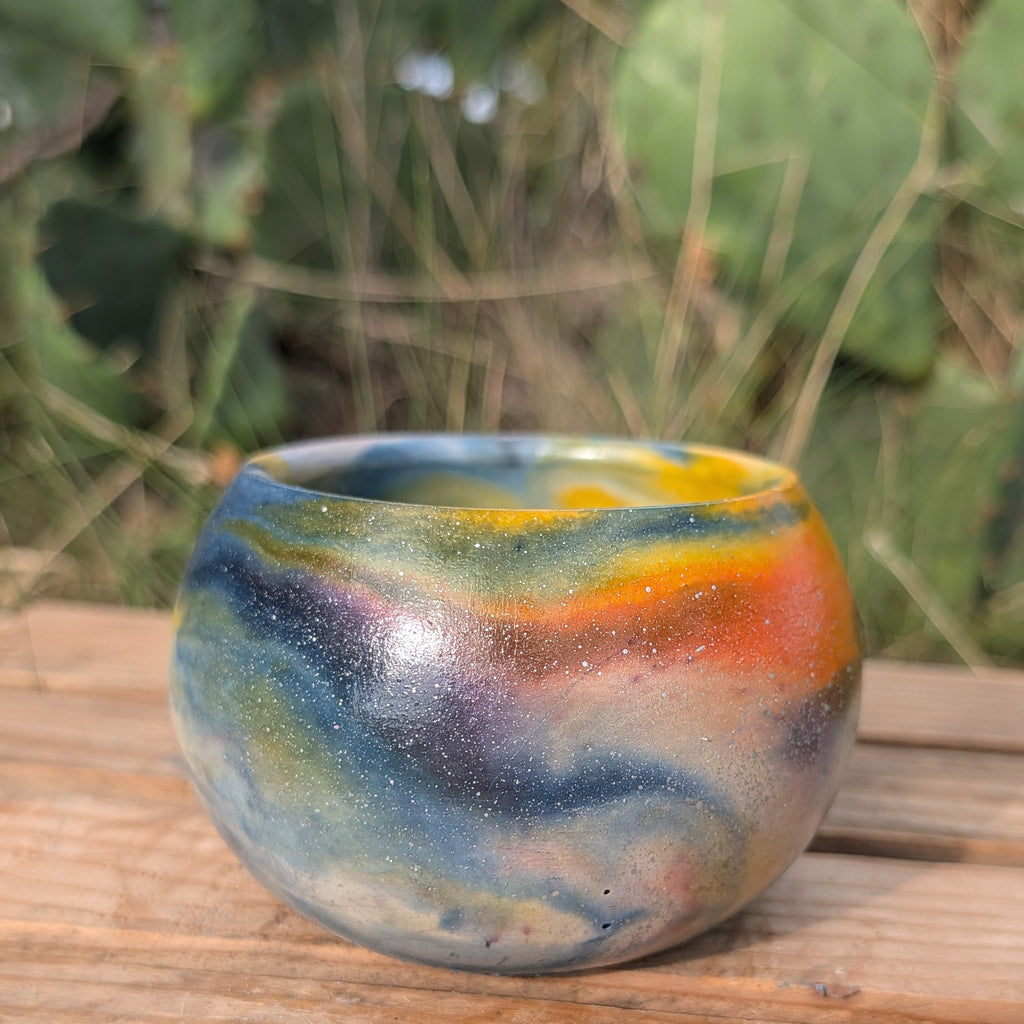 3.25” Nebula Globe Concrete Pot