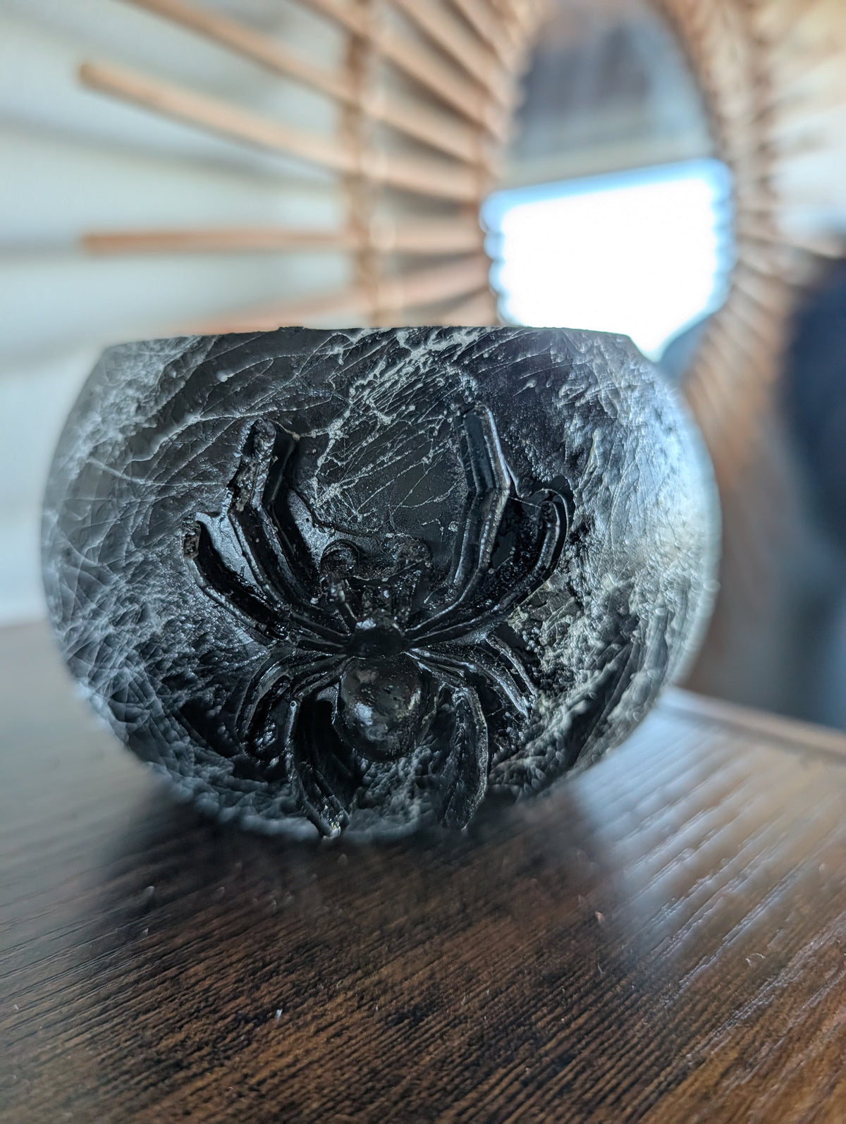 3.25” Spiderweb Concrete Pot