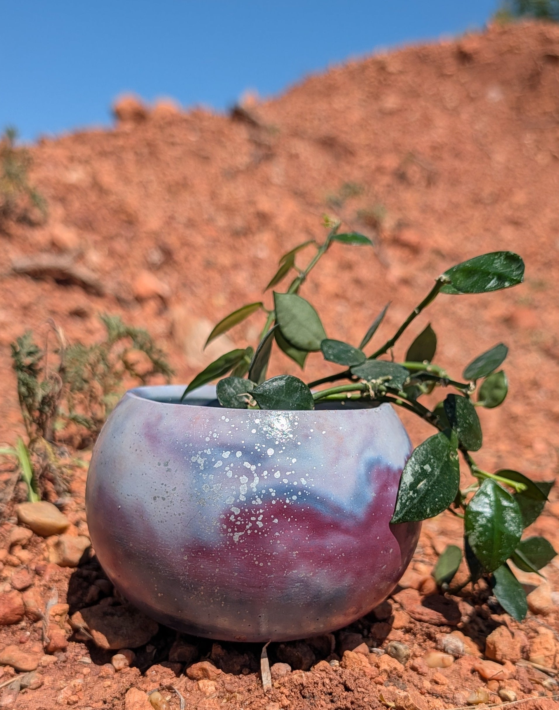 3.25” Galaxy Globe Concrete Pot