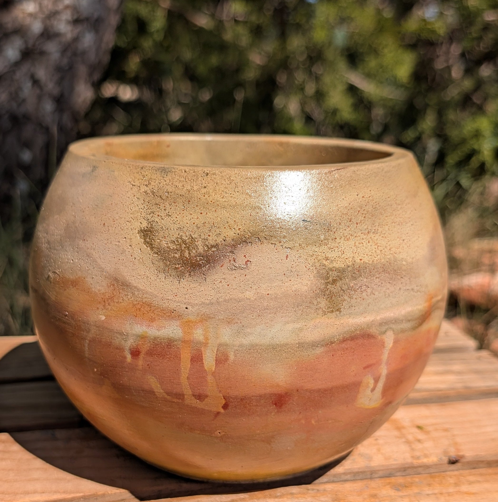 5.5” Jupiter Concrete Globe Pot
