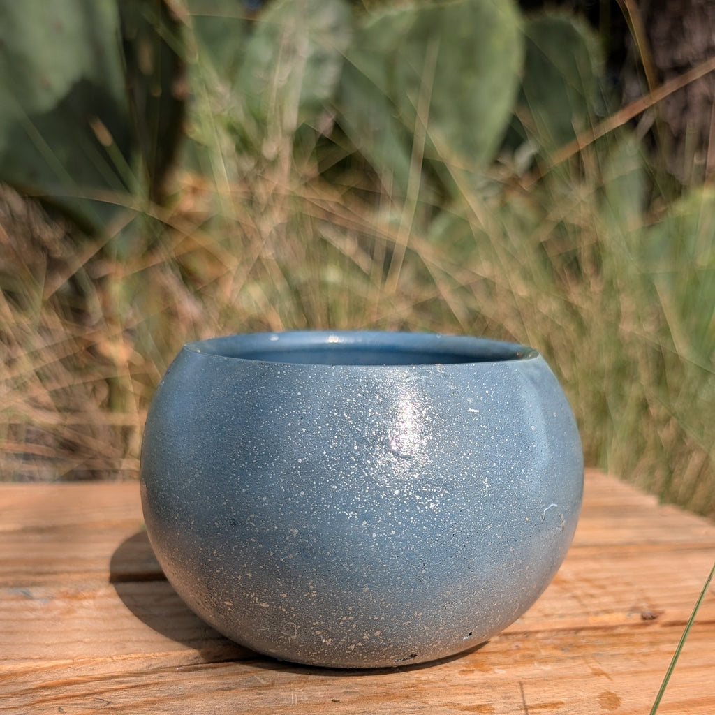 3.25” Night Sky Globe Concrete Pot