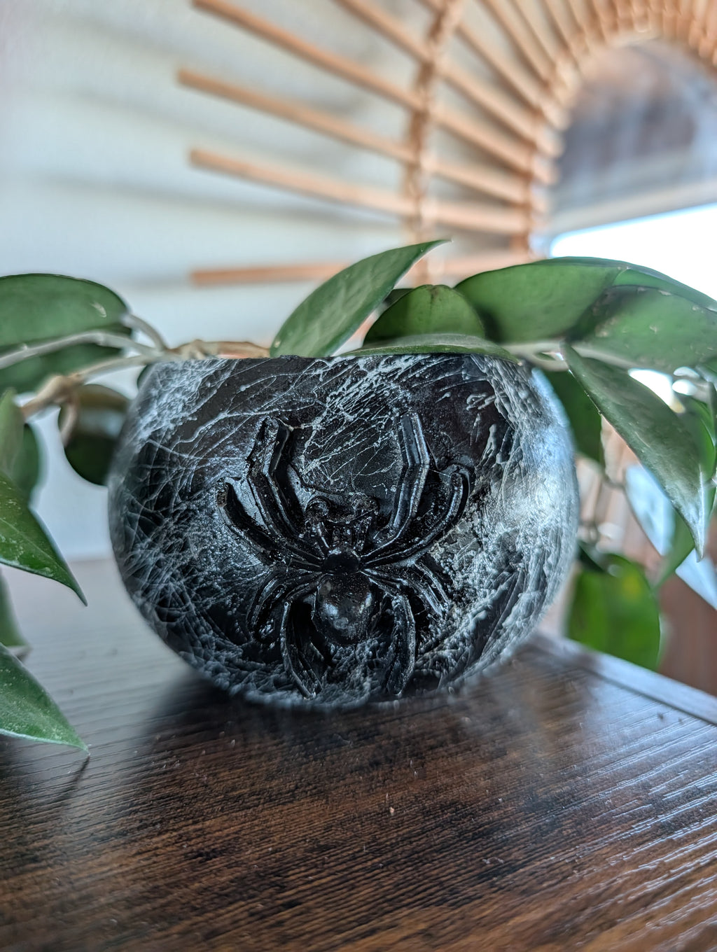3.25” Spiderweb Concrete Pot