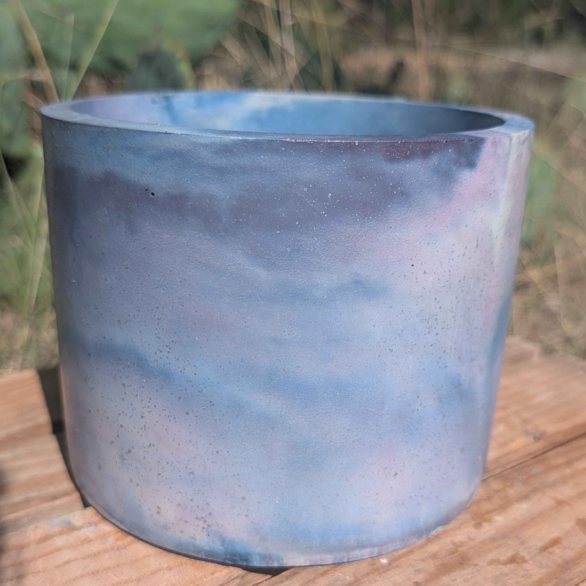 5” Galaxy Round Concrete Planter