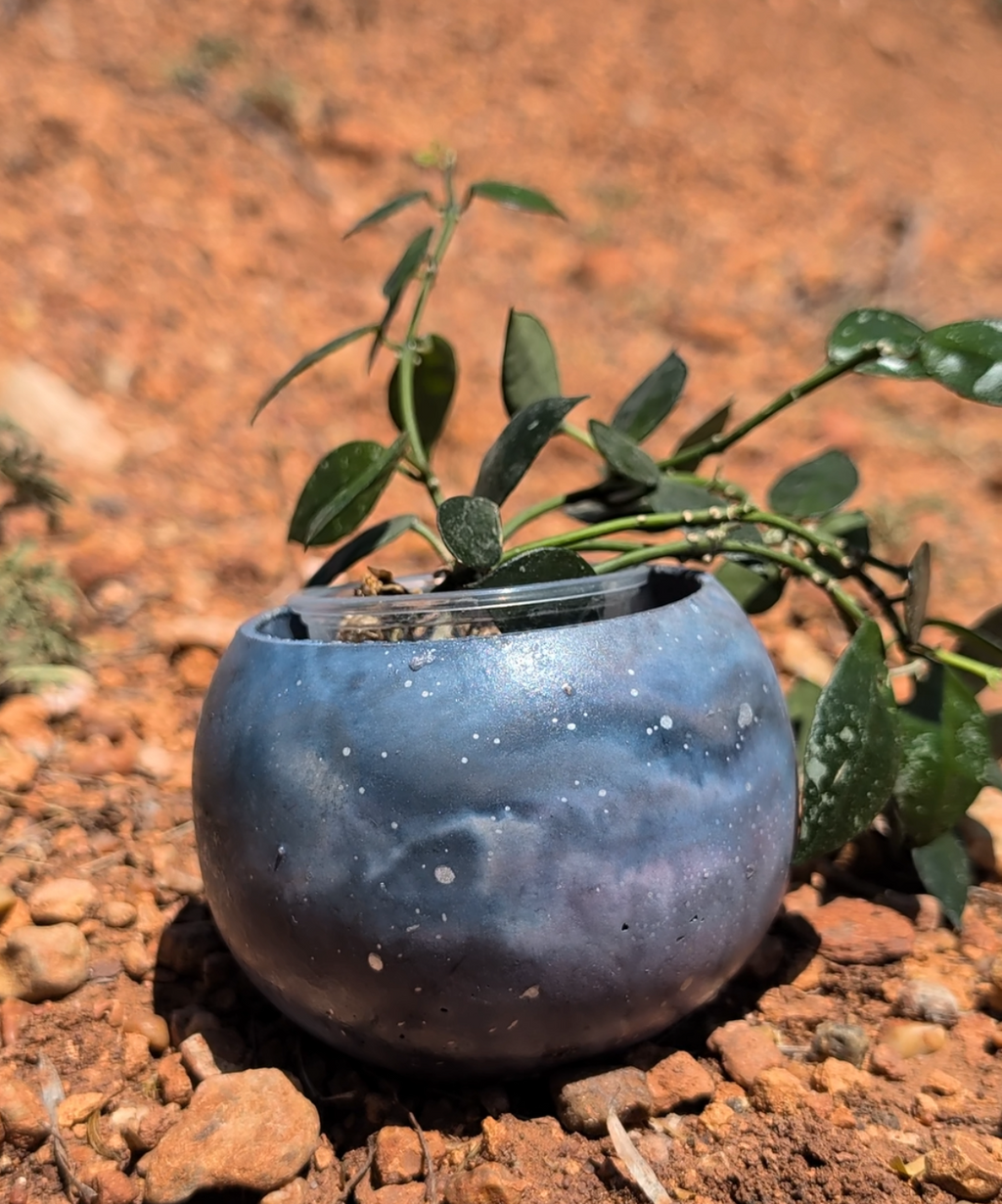 3” Galaxy Globe Concrete Pot