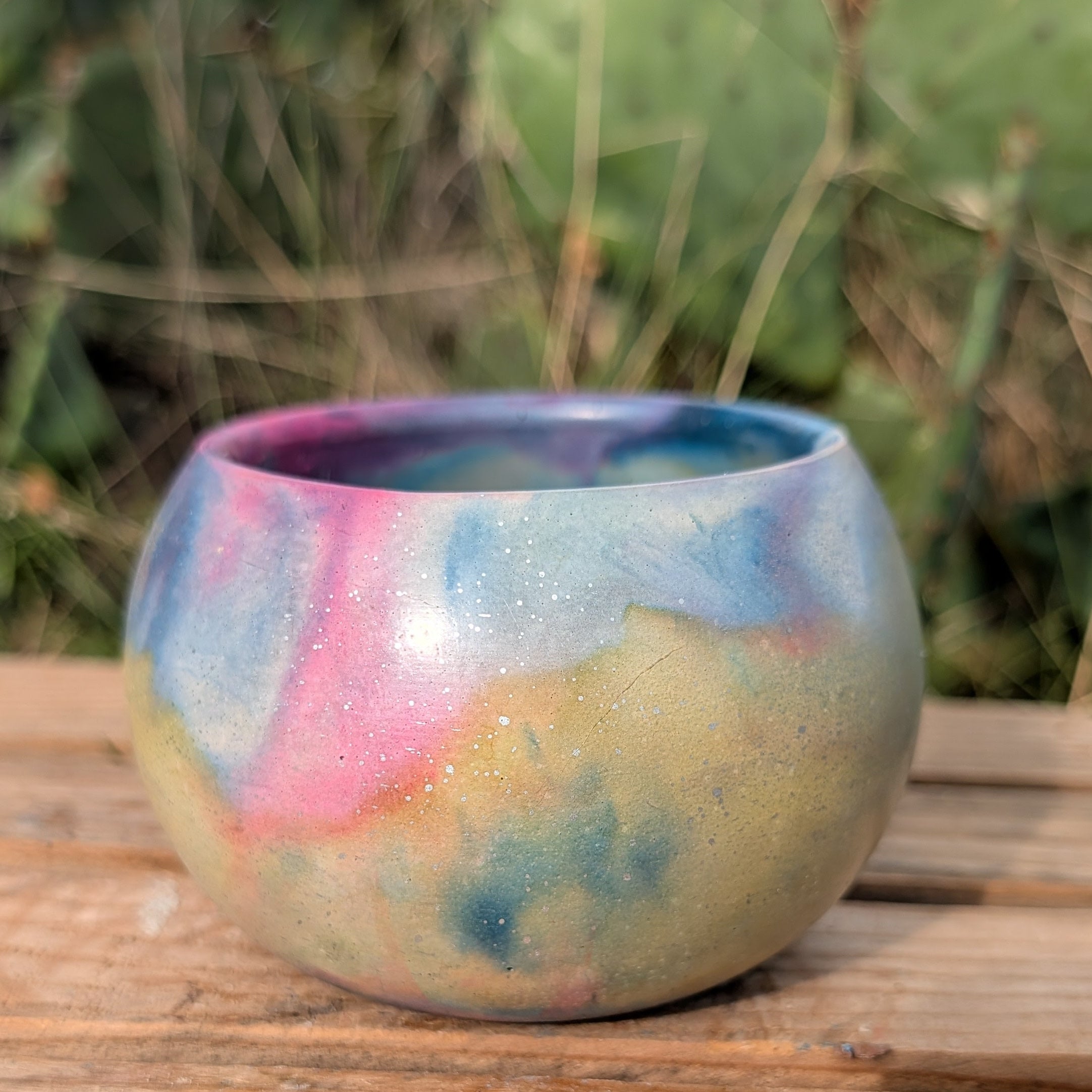3.25” Nebula Globe Concrete Pot