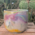 6” Space Gas Concrete Round Pot