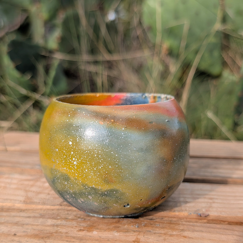 3” Nebula Globe Concrete Pot