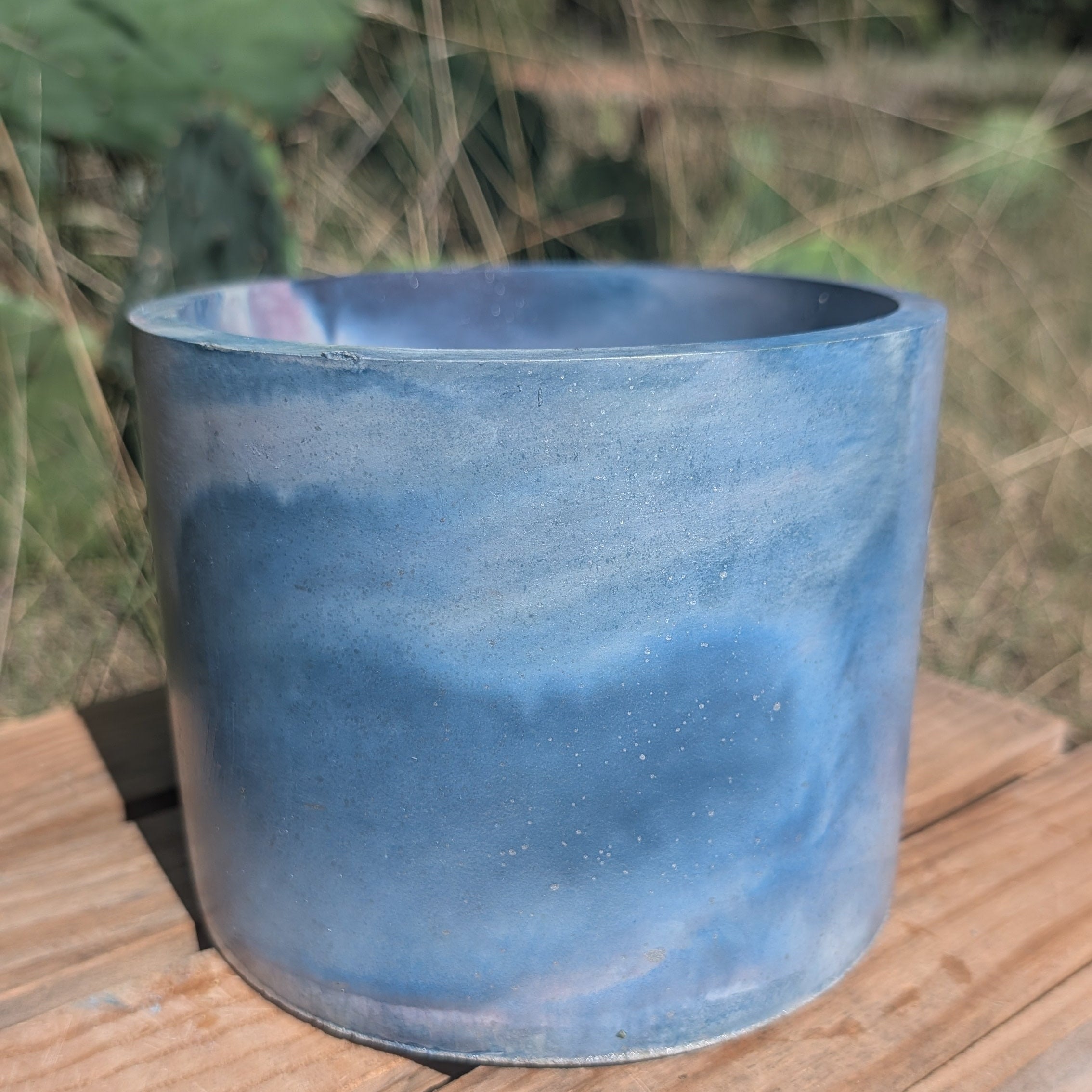 5” Galaxy Round Concrete Planter