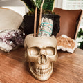 4" Concrete Skull Planter