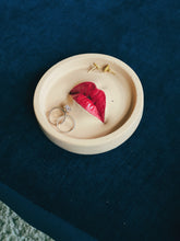 Load image into Gallery viewer, Kiss Me Concrete Incense Burner/Jewelry Tray
