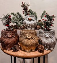 Load image into Gallery viewer, Santa Gnome Planters
