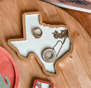 Texas Jewelry Trays/Coasters