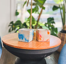 Load image into Gallery viewer, ROYGBIV Square Planter
